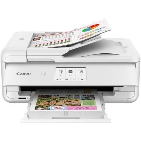 Multifunción a3 canon pixma ts9551ca wifi/ dúplex/ blanca - Imagen 7
