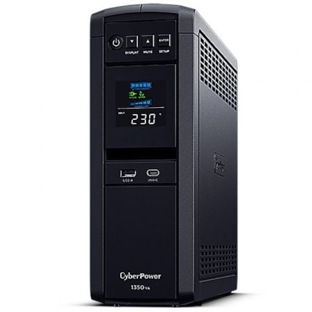 Sai línea interactiva cyberpower cp1350epfclcd/ 1350va-810w/ 6 salidas/ formato torre - Imagen 4