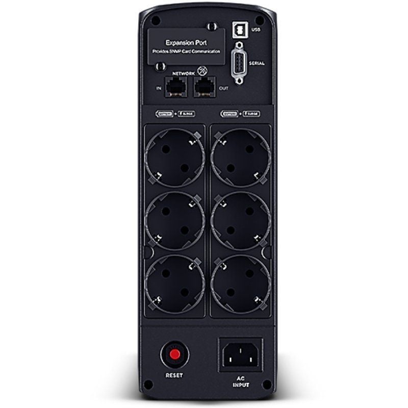 Sai línea interactiva cyberpower cp1350epfclcd/ 1350va-810w/ 6 salidas/ formato torre - Imagen 3