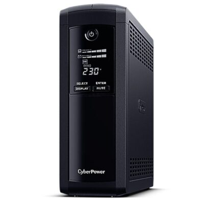 Sai línea interactiva cyberpower vp1600elcd/ 1600va-960w/ 5 salidas/ formato torre
