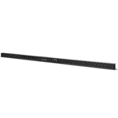 Unidad de distribución para alimentación cyberpower pdu81405/ 32a/ 21x iec c13/ 3x iec c19/ formato rack 0u
