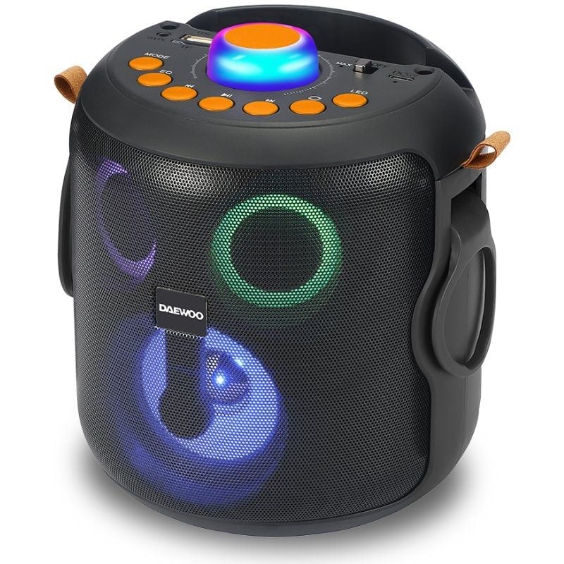 Altavoz con bluetooth daewoo karaoke dw3008/ 15w/ 1.0 - Imagen 2