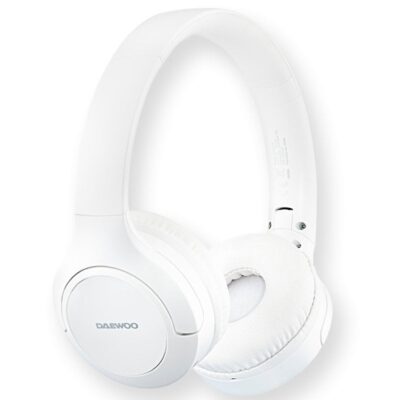 Auriculares inalámbricos daewoo dw2018/ con micrófono/ bluetooth/ blancos