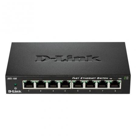 Switch d-link des-108 8 puertos/ rj-45 10/100 - Imagen 4