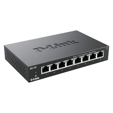 Switch d-link des-108 8 puertos/ rj-45 10/100 - Imagen 5