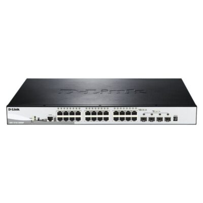 Switch d-link dgs-1510-28xmp 28 puertos/ gigabit 10/100/1000 poe/ sfp