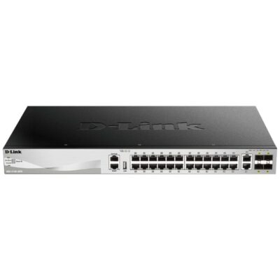 Switch gestionable d-link dgs-3130-30s/e 28 puertos/ rj-45 10/100/1000/ sfp