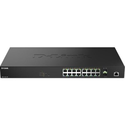 Switch d-link dms-1250-18p/e 18 puertos/ rj-45 gigabit 10/100/1000 poe/ sfp