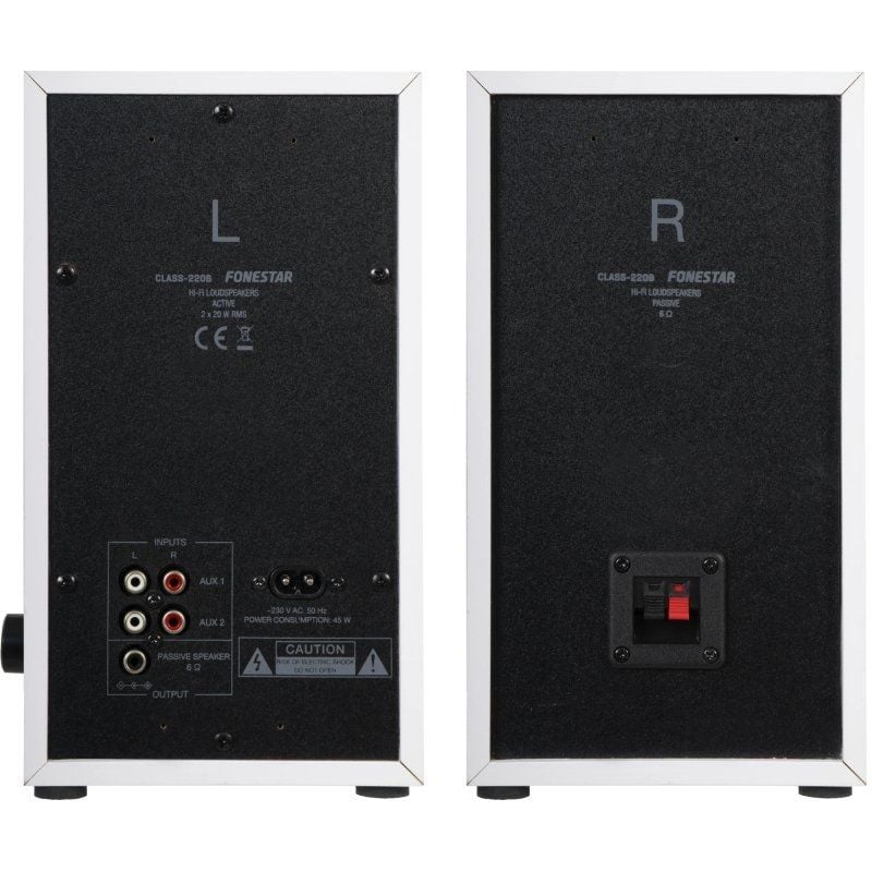 Altavoces fonestar class-220b/ 80w/ 2.0 - Imagen 3