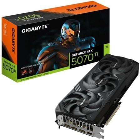 Tarjeta gráfica gigabyte geforce rtx 5070 ti windforce oc sff/ 16gb gddr7 - Imagen 6