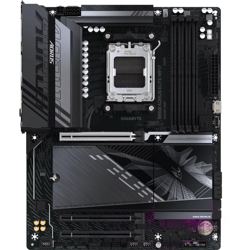 Placa base gigabyte b850 aorus elite wifi7 socket am5/ ddr5 - Imagen 2