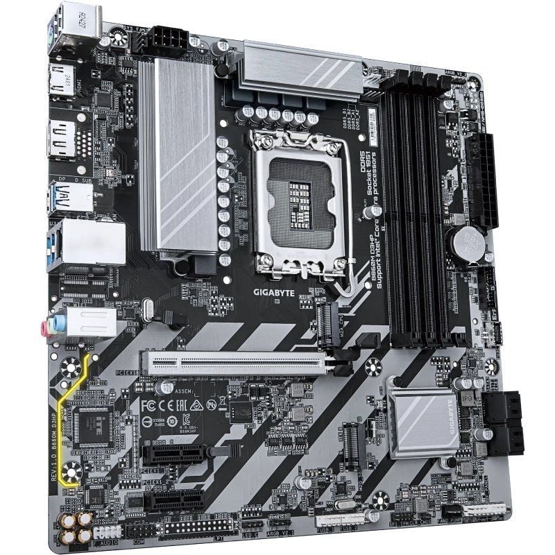 Placa base gigabyte b860m ds3h socket 1851/ ddr5/ pcie 5.0/ micro atx - Imagen 3