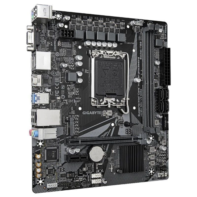 Placa base gigabyte h610m s2h v3 ddr4 socket 1700/ ddr4/ pcie 4.0/ micro atx - Imagen 3