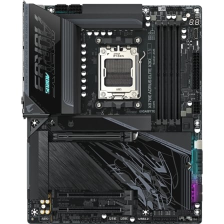 Placa base gigabyte x870e a elite x socket am5/ ddr5/ pcie 5.0 - Imagen 7
