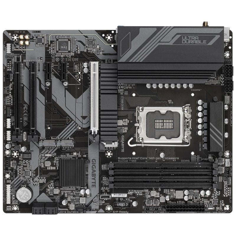 Placa base gigabyte z790 d ax socket 1700/ ddr5/ pcie 4.0 - Imagen 4