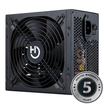 Fuente de alimentación hiditec bz550/ 550w/ ventilador 14cm/ 80 plus bronze