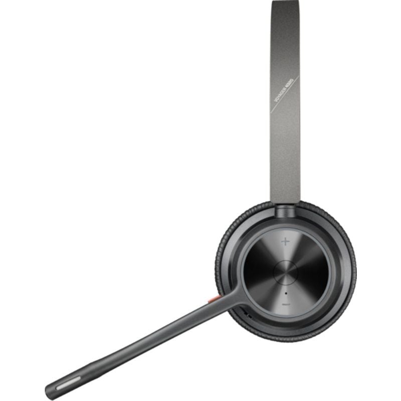 Auriculares inalámbricos poly voyager 4320 + adaptador bt700 + base de carga/ con micrófono/ bluetooth/ negros - Imagen 2
