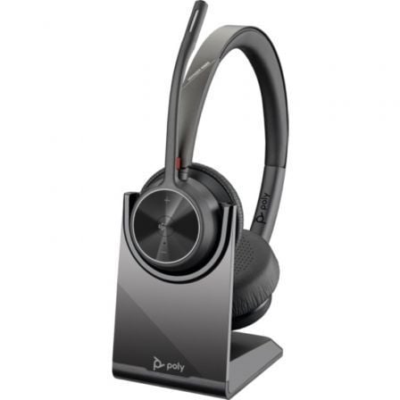 Auriculares inalámbricos poly voyager 4320-m para microsoft teams + adaptador bt700 + base de carga/ con micrófono/ bluetooth/ - Imagen 6