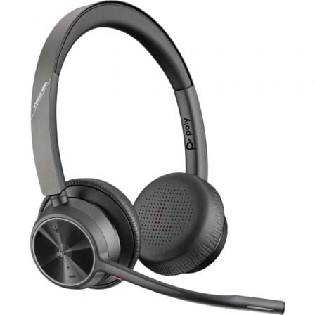 Auriculares inalámbricos poly voyager 4320-m para microsoft teams + adaptador bt700 + base de carga/ con micrófono/ bluetooth/ - Imagen 7