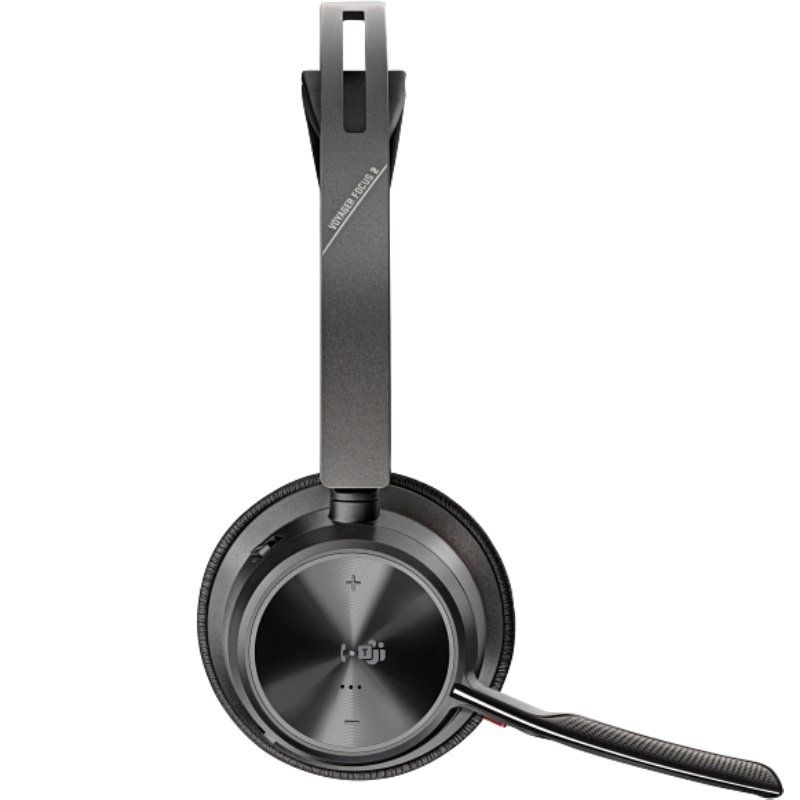 Auriculares inalámbricos poly voyager focus 2 microsoft teams + adaptador usb-c-a + soporte de carga/ con micrófono/ bluetooth/ - Imagen 5