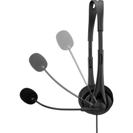 Auriculares hp g2/ con micrófono/ usb/ negros - Imagen 8