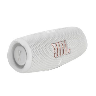 Altavoz con bluetooth jbl charge 5/ 40w/ 1.0/ blanco