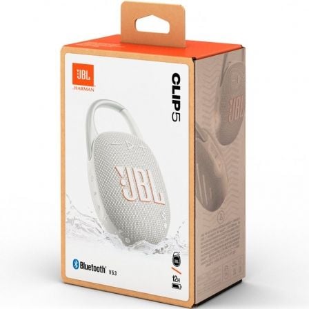 Altavoz con bluetooth jbl clip 5/ 7w/ 1.0/ blanco - Imagen 10