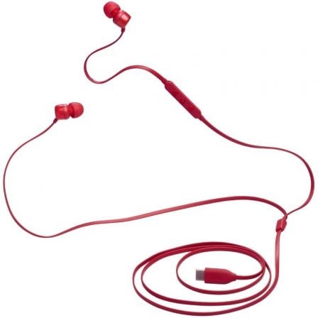 Auriculares intrauditivos jbl tune 310c/ con micrófono/ rojos - Imagen 8
