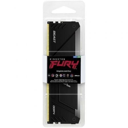 Memoria ram kingston fury beast rgb 8gb/ ddr4/ 3200mhz/ 1.35v/ cl16/ dimm - Imagen 6