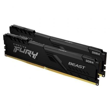 Memoria ram kingston fury beast 2 x 16gb/ ddr4/ 3200mhz/ 1.35v/ cl16/ dimm - Imagen 3