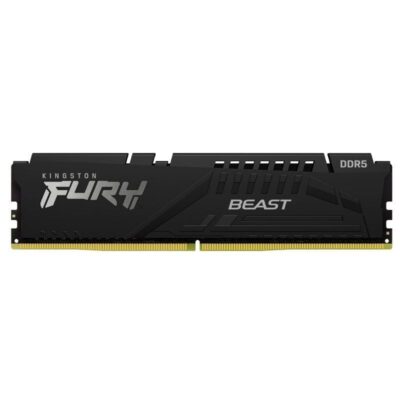 Memoria ram kingston fury beast 8gb/ ddr5/ 5200mhz/ 1.25v/ cl40/ dimm