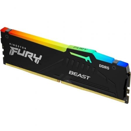 Memoria ram kingston fury beast rgb 16gb/ ddr5/ 6400mhz - Imagen 2