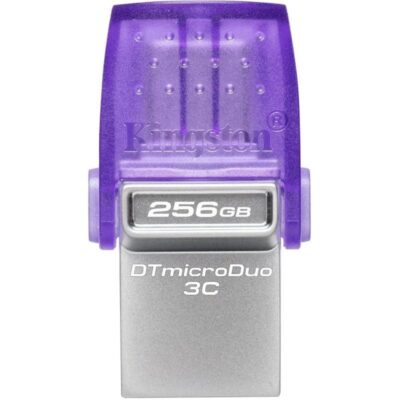 Pendrive 256gb kingston datatraveler microduo 3c usb 3.2
