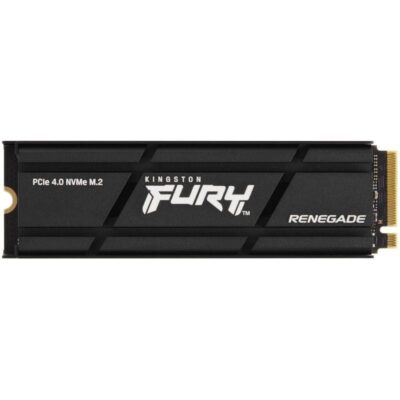 Disco ssd kingston fury renegade 1000gb/ m.2 2280 pcie 4.0/ con disipador térmico