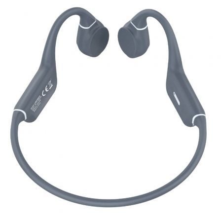 Auriculares inalámbricos deportivos de conducción ósea leotec osea kuri/ con micrófono/ bluetooth/ grises - Imagen 6