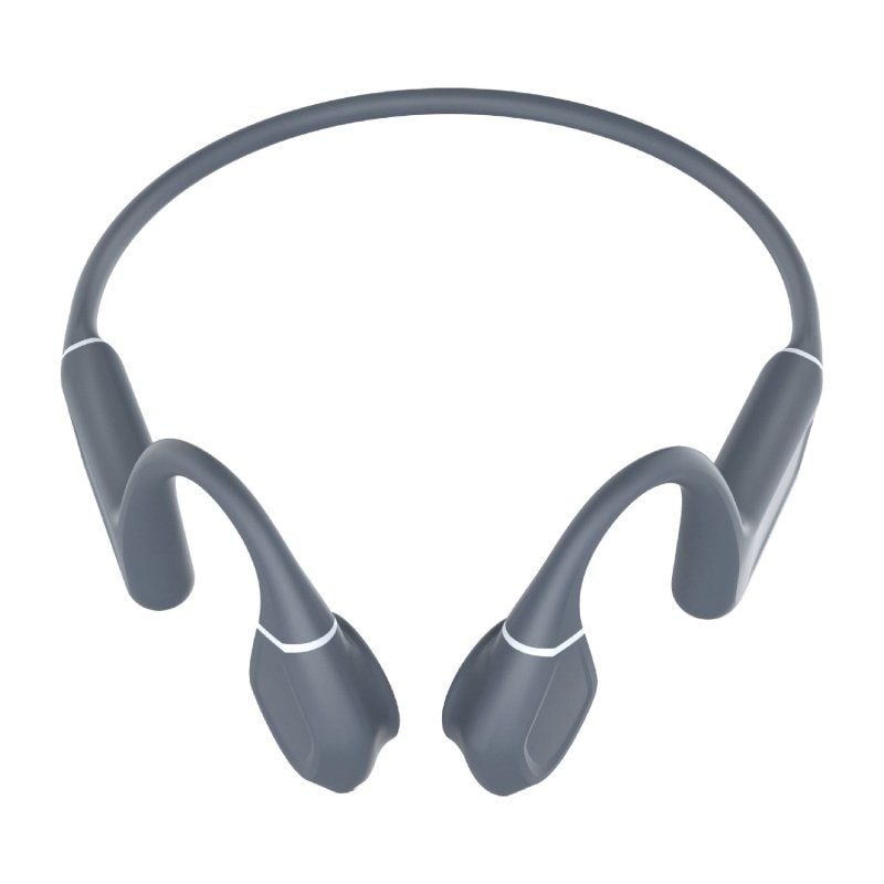 Auriculares inalámbricos deportivos de conducción ósea leotec osea kuri/ con micrófono/ bluetooth/ grises - Imagen 2