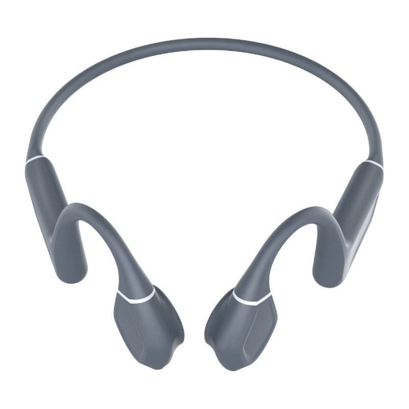 Auriculares inalámbricos deportivos de conducción ósea leotec osea kuri/ con micrófono/ bluetooth/ grises - Imagen 3