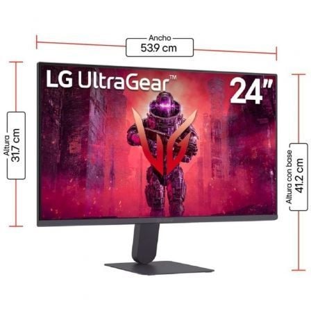 Monitor gaming lg ultragear 24g411a-b 23.7/ full hd/ 1ms/ 144hz/ ips/ negro - Imagen 8