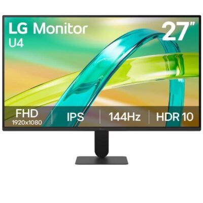 Monitor lg 27u411b-b 27/ full hd/ negro
