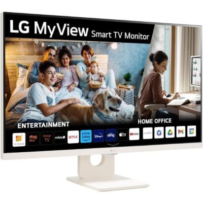 Smart monitor lg myview 32sr50f-w 31.5/ full hd/ multimedia/ smart tv/ blanco