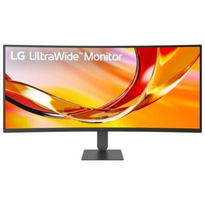 Monitor profesional ultrapanorámico curvo lg ultrawide 34u640b-b 34/ wqhd/ regulable en altura/ negro