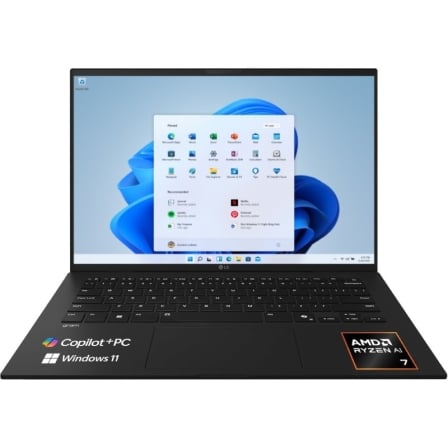Portátil lg gram 14z95u-g.au85bn ryzen ai 7 450/ 32gb/ 512gb ssd/ 14/ win11 - Imagen 5