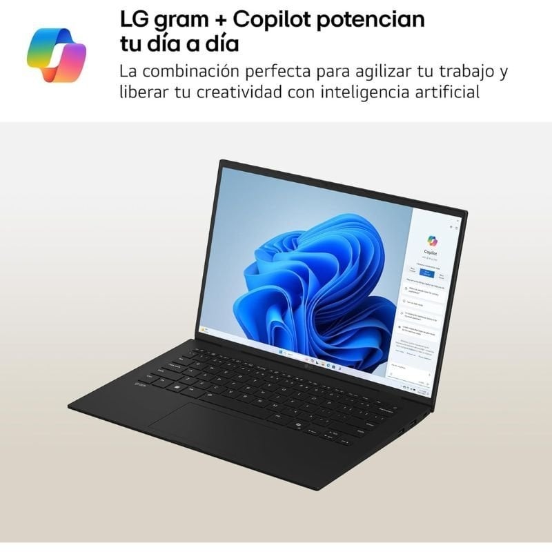 Portátil lg gram 16z90tl-g.au88bn intel core ultra 7-258v/ 32gb/ 1tb ssd/ 16/ win11 - Imagen 2