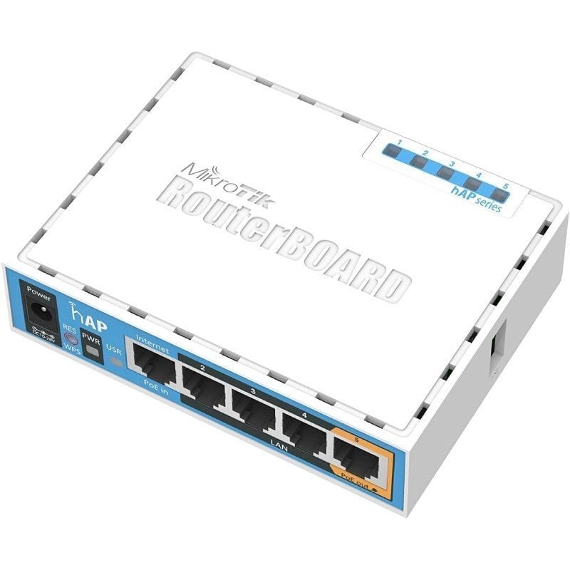 Switch mikrotik rb951ui-2nd 5 puertos/ rj45 10/100/ poe - Imagen 2