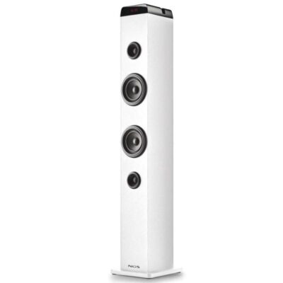 Torre de sonido con bluetooth ngs sky charm pro/ 80w/ 2.0/ blanca