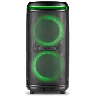 Altavoz portable con bluetooth ngs wild drip/ 400w