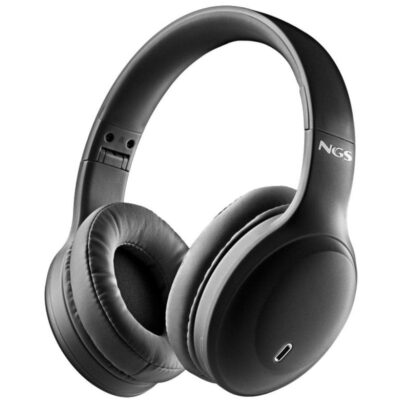 Auriculares inalámbricos ngs artica glacier/ con micrófono/ bluetooth/ negros