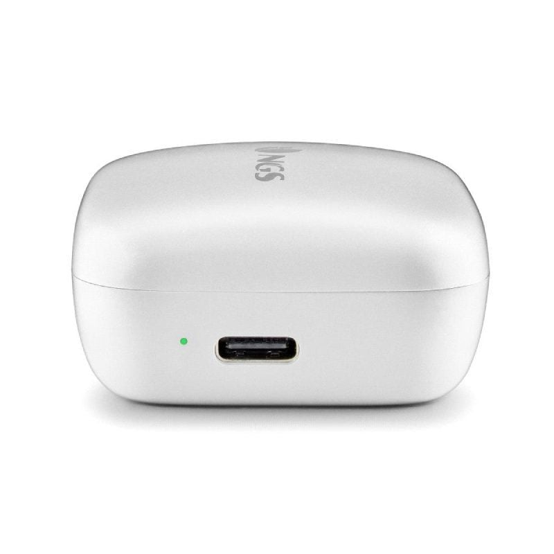 Auriculares bluetooth ngs ártica move con estuche de carga/ autonomía 7h/ blancos - Imagen 3