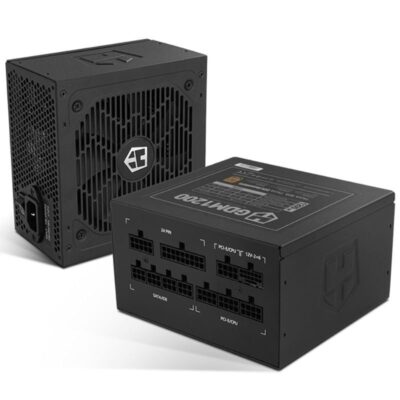 Fuente de alimentación nox hummer gdm/ 1200w/ ventilador 12cm/ atx 3.1/ pcie 5.1/ 80 plus gold