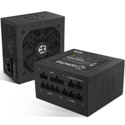 Fuente de alimentación nox hummer gdm/ 750w/ ventilador 12cm/ atx 3.1/ pcie 5.1/ 80 plus gold